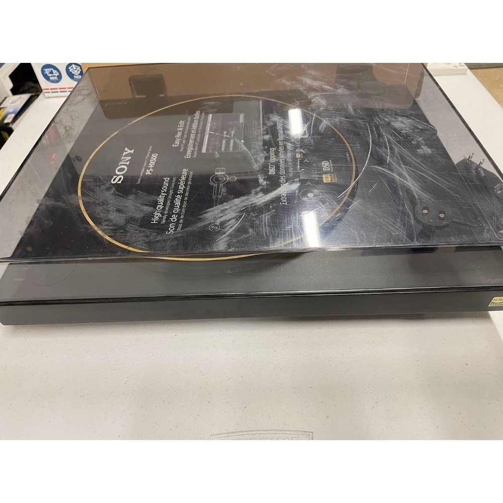 Sony Stereo Turntable System PS-HX500 Record & Edit DSD Ripping Excellent Sound! - Picture 7 of 12
